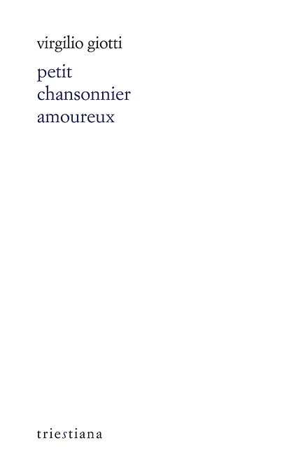 Couverture Virgilio Giotti